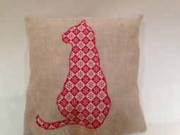 Cat cushion £16